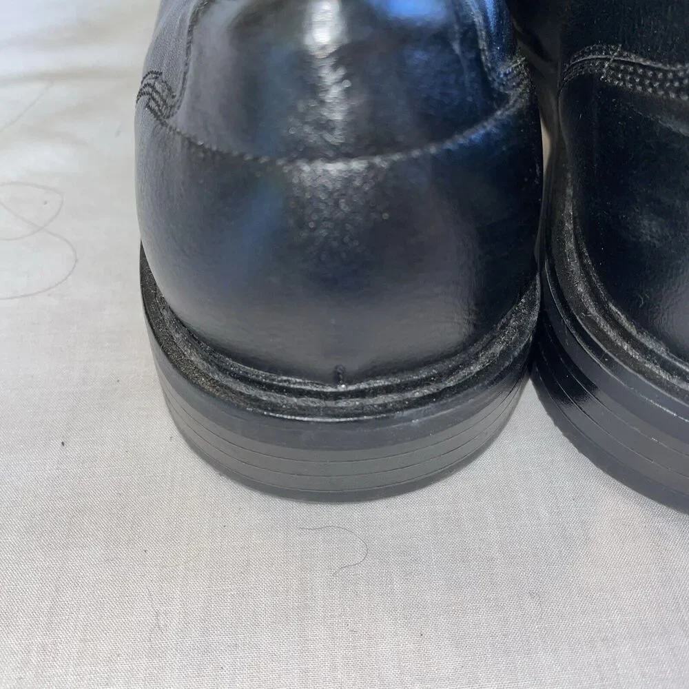 Goodfellow Dress Shoes Men’s Size 8 Medium Black Synthetic Slip On Comfort